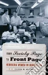 From Society Page to Front Page From Society Page to Front Page