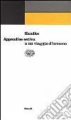 Appendice estiva a un viaggio d'inverno Appendice estiva a un viaggio d'inverno
