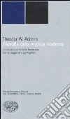 Filosofia della musica moderna Filosofia della musica moderna