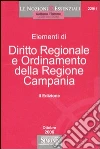 Diritto regionale e ordinamento delle regione Campania Diritto regionale e ordinamento delle regione Campania